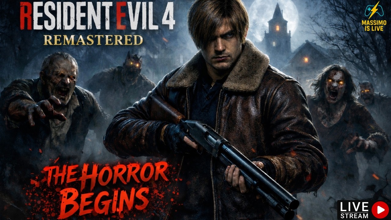 RESIDENT EVIL 4 REMAKE LIVE | The Horror Begins😱| Full Hindi ! #gaming#livegaming#residentevil4