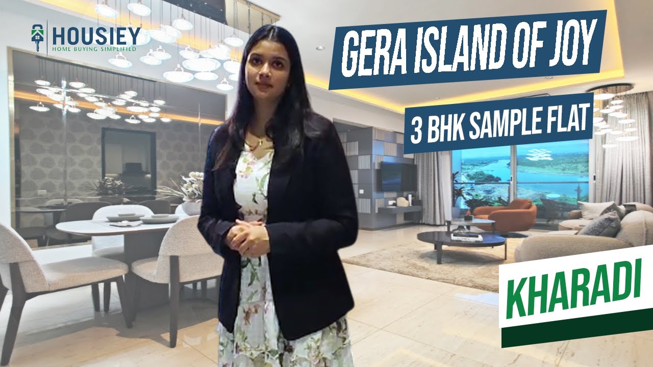 Gera Island Of Joy | 3.5 BHK Sample Flat Tour | Gera Kharadi Project