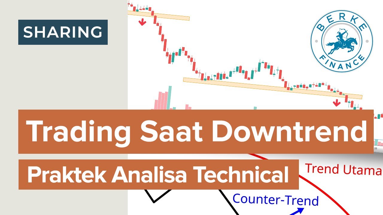 Trading Strategy During a Downtrend (Technical Stock Analysis Practice)