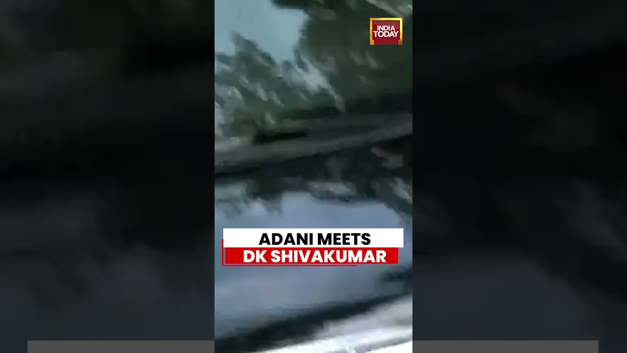Gautam Adani Meets Karnataka CM DK Shivakumar, Leaves Bengaluru Residence After Meeting