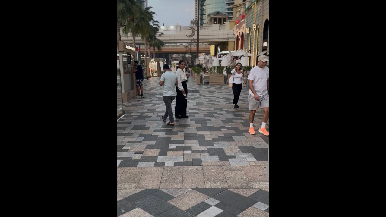 👉 &ldquo;Dubai Marina Sunset Walk 🌇 | Relaxing 4K Evening Tour (Real City Sounds)&rdquo;