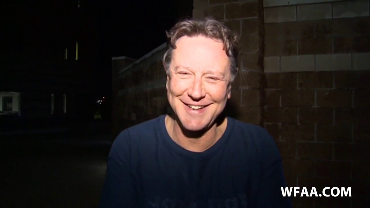 Actor Judge Reinhold speaks to WFAA after leaving jail