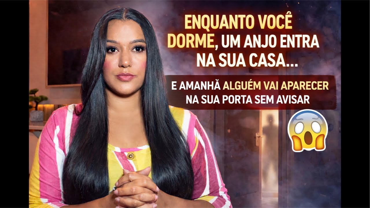😱 ENQUANTO VOCÊ DORME UM ANJO ENTRA NA SUA CASA E AMANHÃ ALGUÉM VAI APARECER NA SUA PORTA SEM AVISA