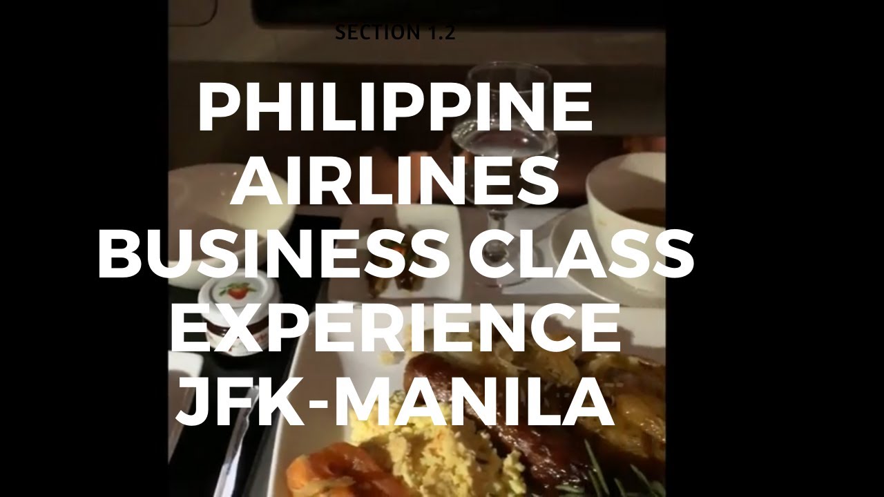 Philippine Airlines Business Class PR 127 JFK to Manila A350-900 4K