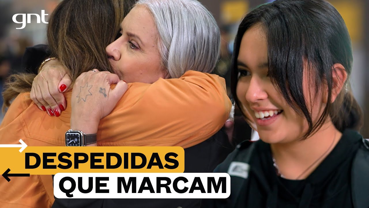Mãe e filha chegaram a tempo do último abraço! 🥲 | Chegadas e Partidas | GNT