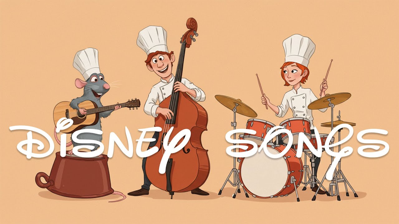 DISNEY Jazz Relaxing ☕| Disney Guitar Collection | Relaxing Disney OST