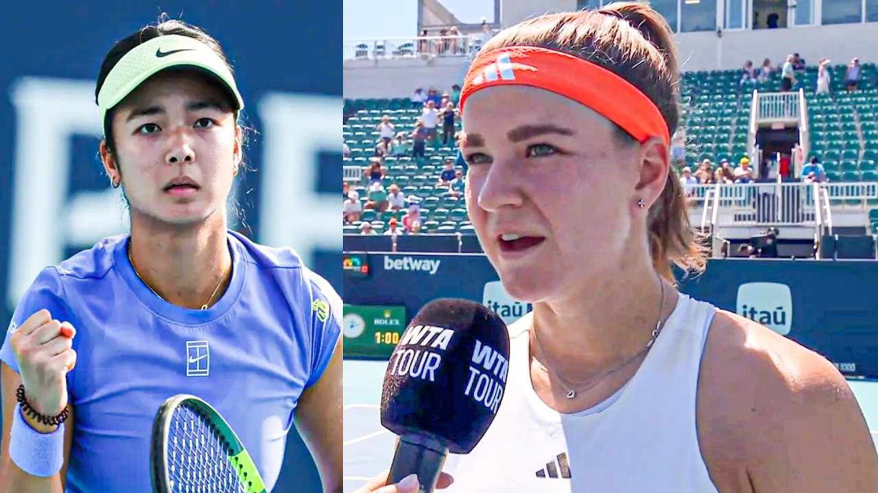 Muchova on Alex Eala: I Didn&rsquo;t Beat Her as Easily as It Looked | Miami 2026