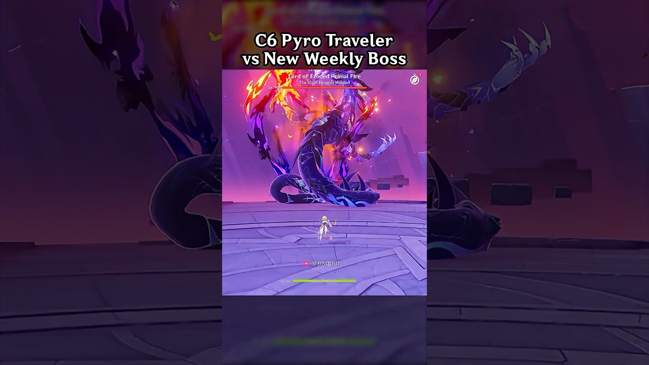 C6 Pyro Traveler vs New Weekly Boss