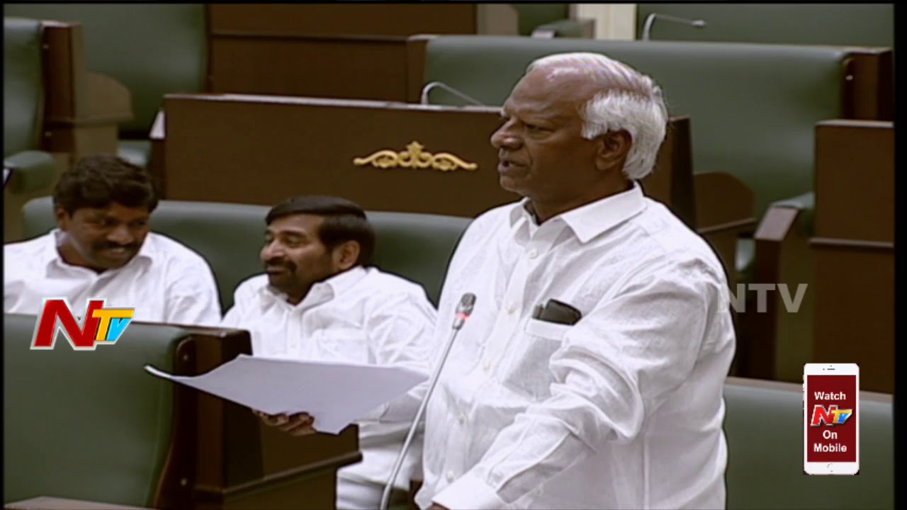 Jeevan Reddy Vs Kadiyam Srihari over Telangana Value Added Tax Bill || TS Assembly Sessions