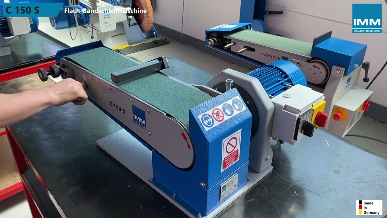 C150 Flachbandschleifmaschine für Metall