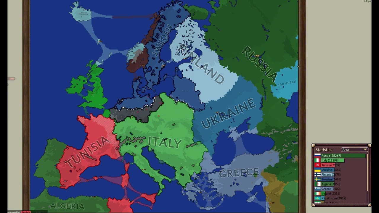 Europe (2025) Timelapse | 10x Speed | Age of Conflicts (full Conflict)