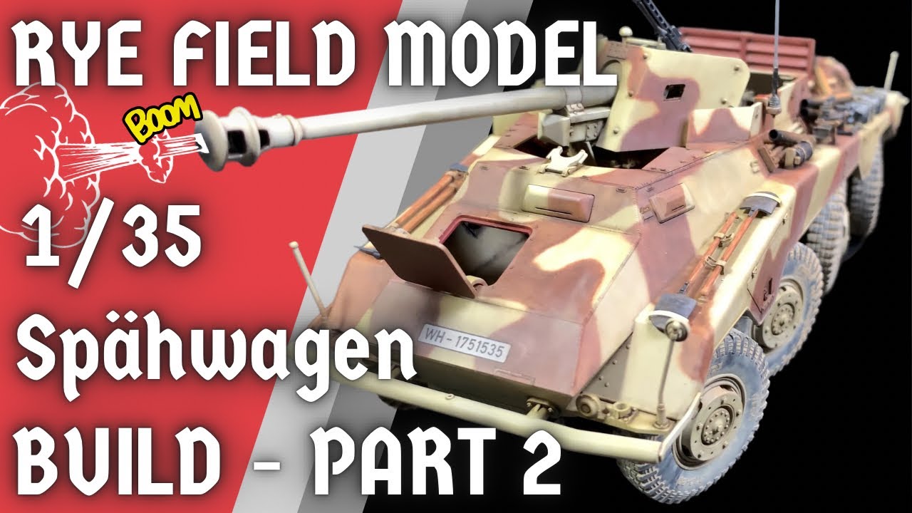 RFM 1/35 234/4 Spähwagen | СБОРКА Часть 2