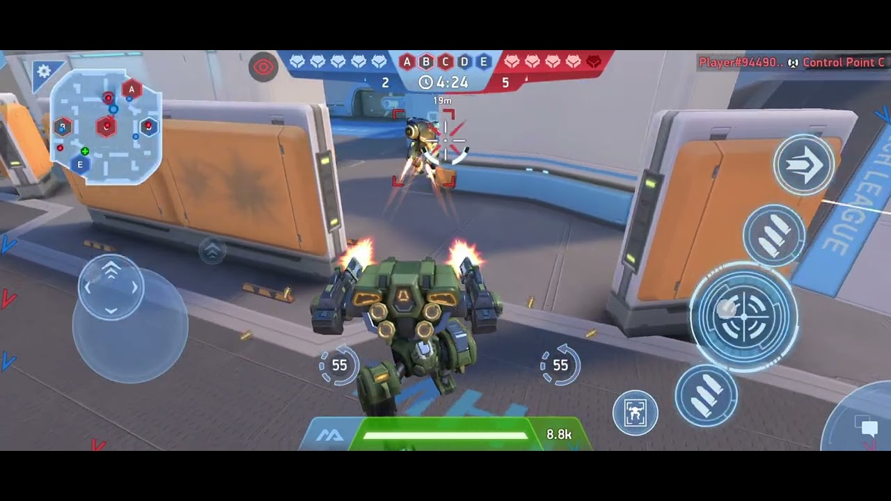 Mech Arena me sirf mera rule chalta hai 😈 One Man Army Gameplay 💥