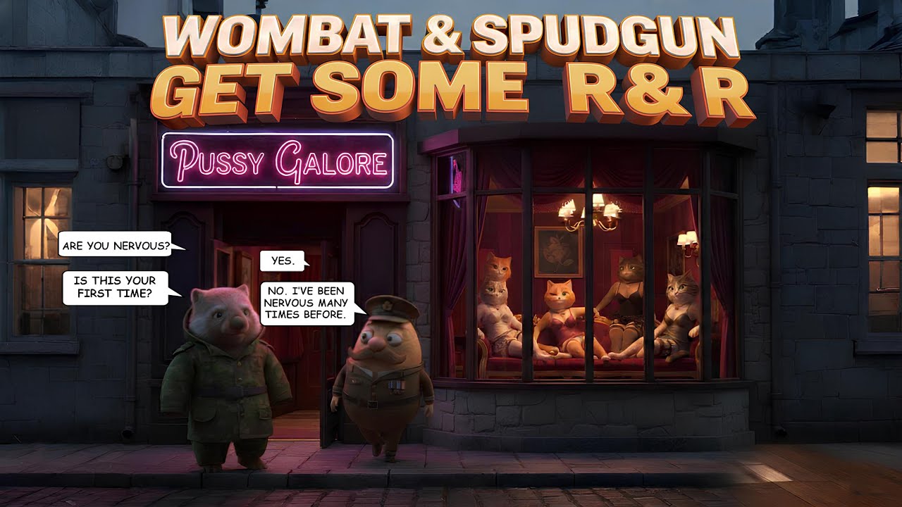 Wombat & Spudgun Get Some R&R