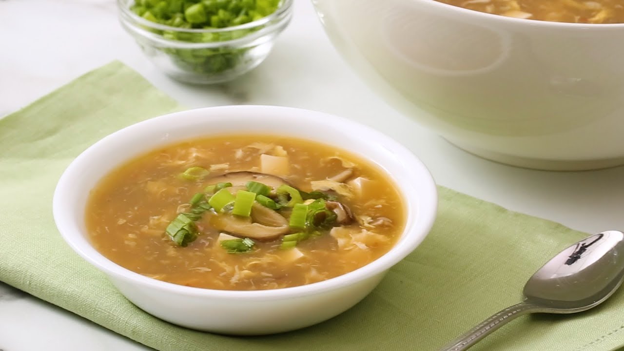 Hot and Sour Soup with Tofu- Martha Stewart