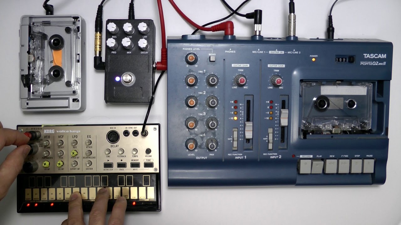 ANALOG DYSTOPIA | VOLCA KEYS, 4 TRACK, & TAPE LOOPS