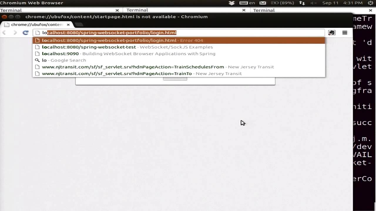 Intro To WebSocket Applications with Spring Framework 4.0