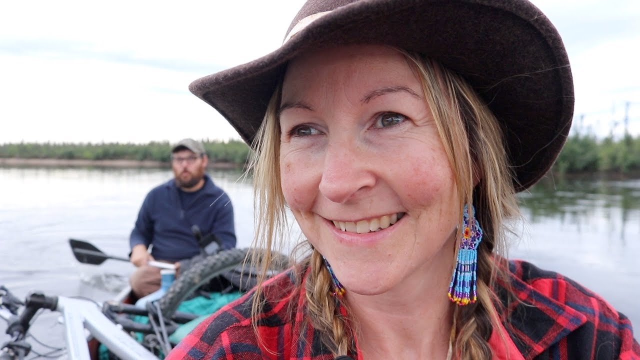 Bushradical & Girl in the Woods go Canoeing- Birch Creek, Alaska. PART I