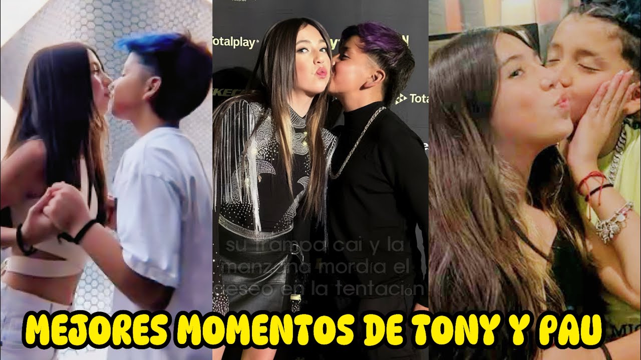 MEJORES MOMENTOS DE PAU Y TONY 💕🥹 #Paulin 