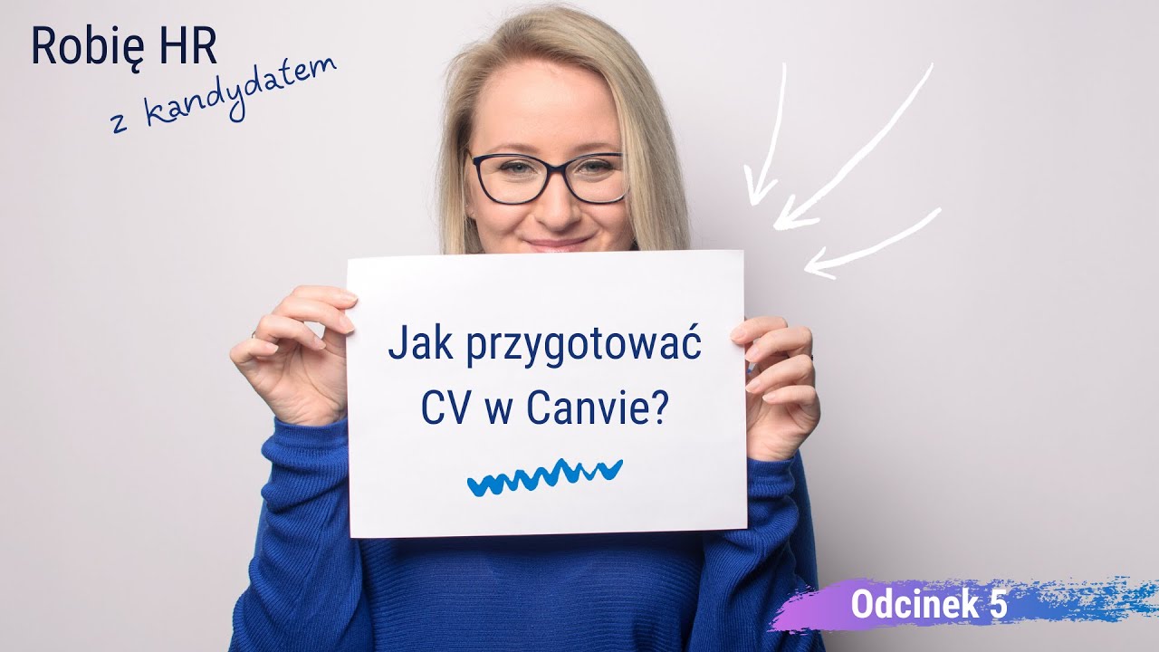 Jak przygotować CV w Canvie? - Robię HR z kandydatem - Odcinek 5