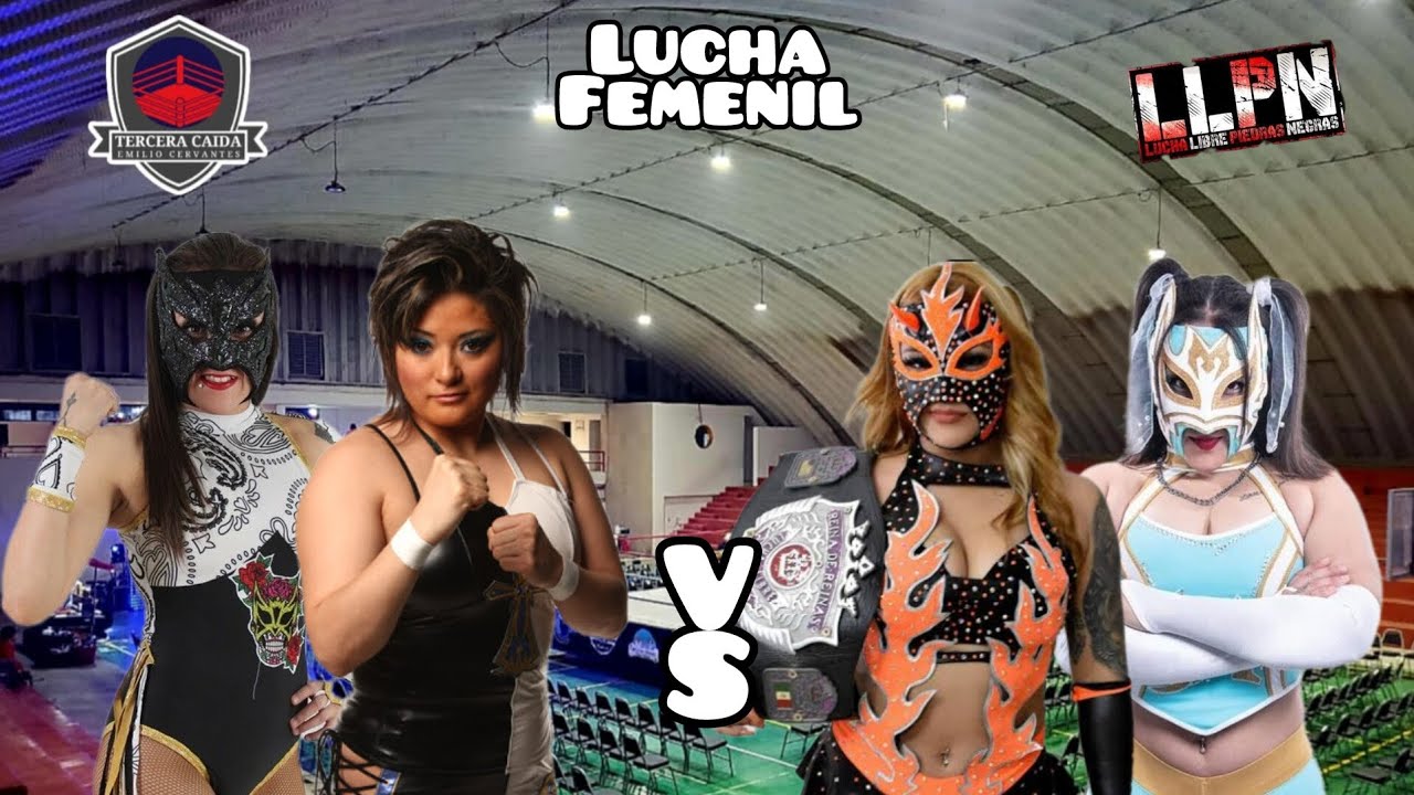 LADY FLAMMER Y LADY MARAVILLA VS AYAKO HAMADA Y KEYRA // TERCERA CAIDA