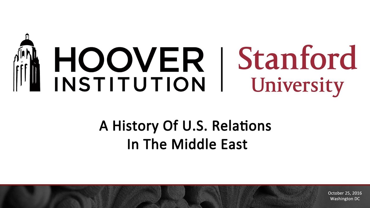 A History Of U S  Relations In The Middle East