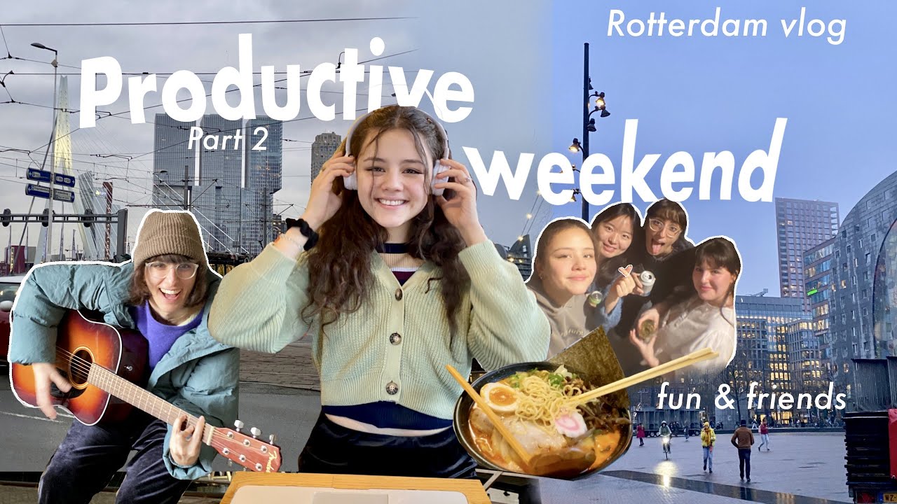 Fun & productive weekend | Erasmus University Rotterdam, student life, lunar new year, part 2