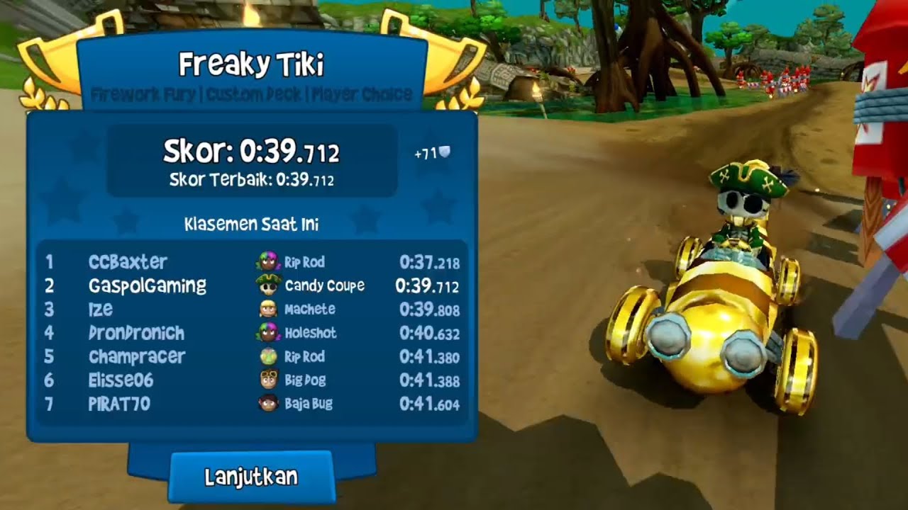 Freaky Tiki Posisi 2 || BBR 2