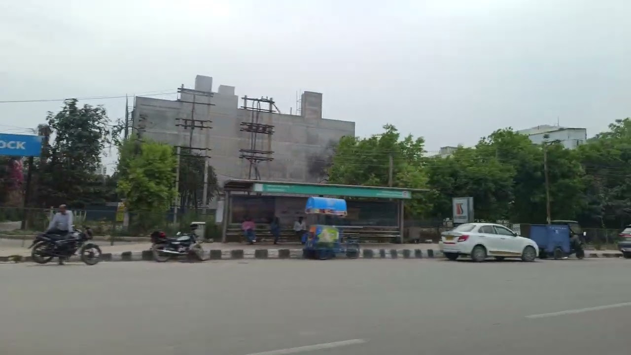Towards Shankar Chowk Gurgaon 👍 #gurgaon #dlf #dlf5 #realestate 