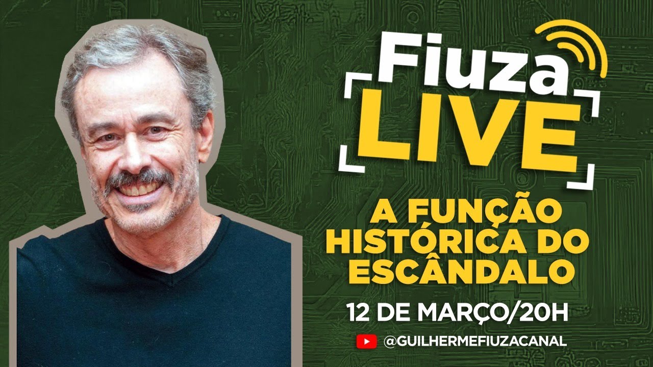 Live de Quinta (12/3/2026): A função histórica do escândalo