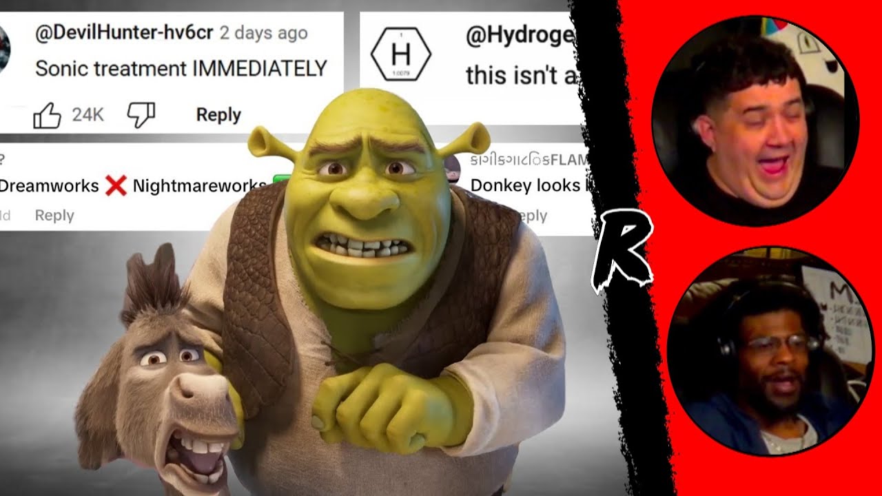 CHAT MUSIC VS SHREK 5!! FUNNIEST Shrek 5 Trailer Comments (as a Song) - @chat.m | RENEGADES REACT