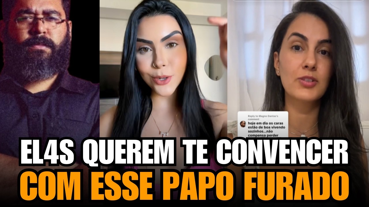 MULH3RES FRUSTRADAS QUEREM QUE HOMENS FRACOS CAIAM NESSE PAPO FURADO