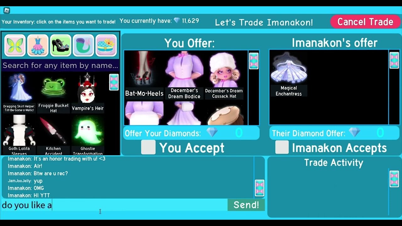 royale high trades part 7 and 8 🐈