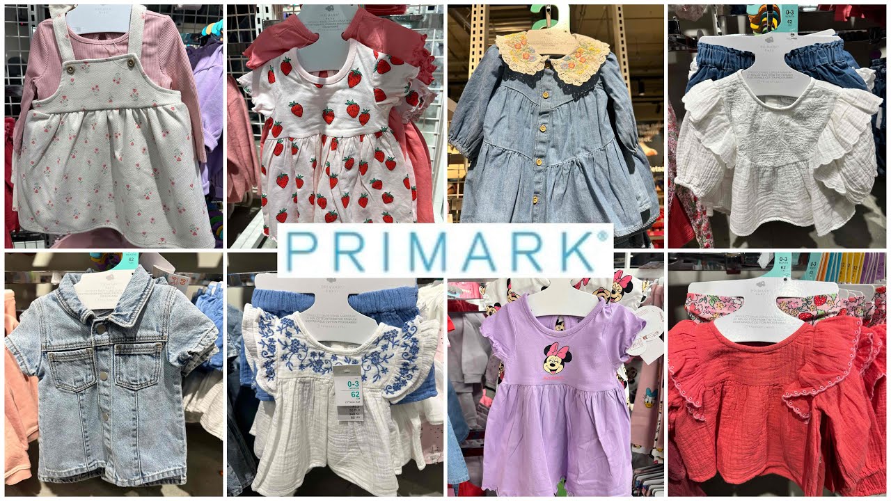 Primark baby girls clothes new collection / January 2025