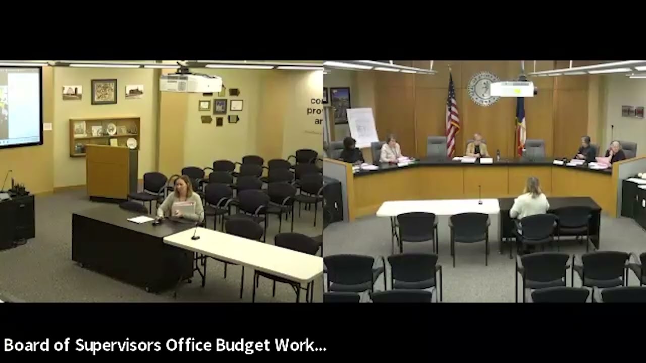 February 9, 2026 Board of Supervisors Office and Countywide FY27 Budget Worksession