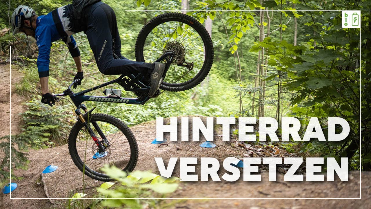 💥 Hinterrad versetzen | MTB & eMTB Tipps und Tricks | Technik für Spitzkehren | Tutorial