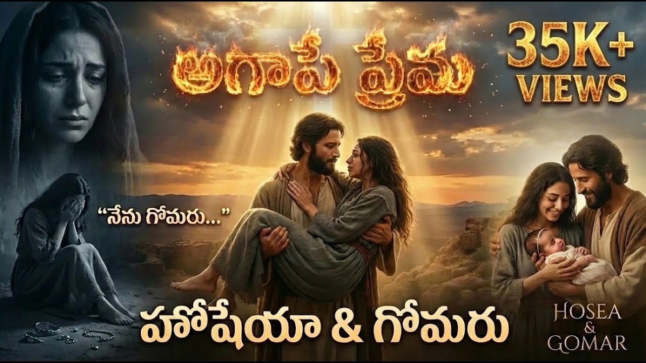 హోషేయా & గోమరు | అగాపే ప్రేమ  | Rejected but Chosen | Bible Love Story #jesuschrist #bible