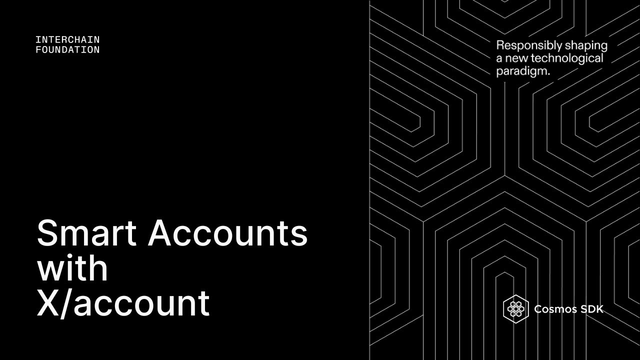 Interchain Stack: Cosmos SDK 'Smart Accounts'