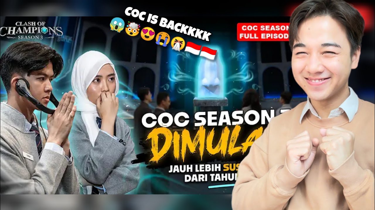 Clash of Champions (COC) SEASON 3 - EPS. 1 | JAUH LEBIH SUSAH DARI TAHUN LALU! 😱 | Jeevan REACTION