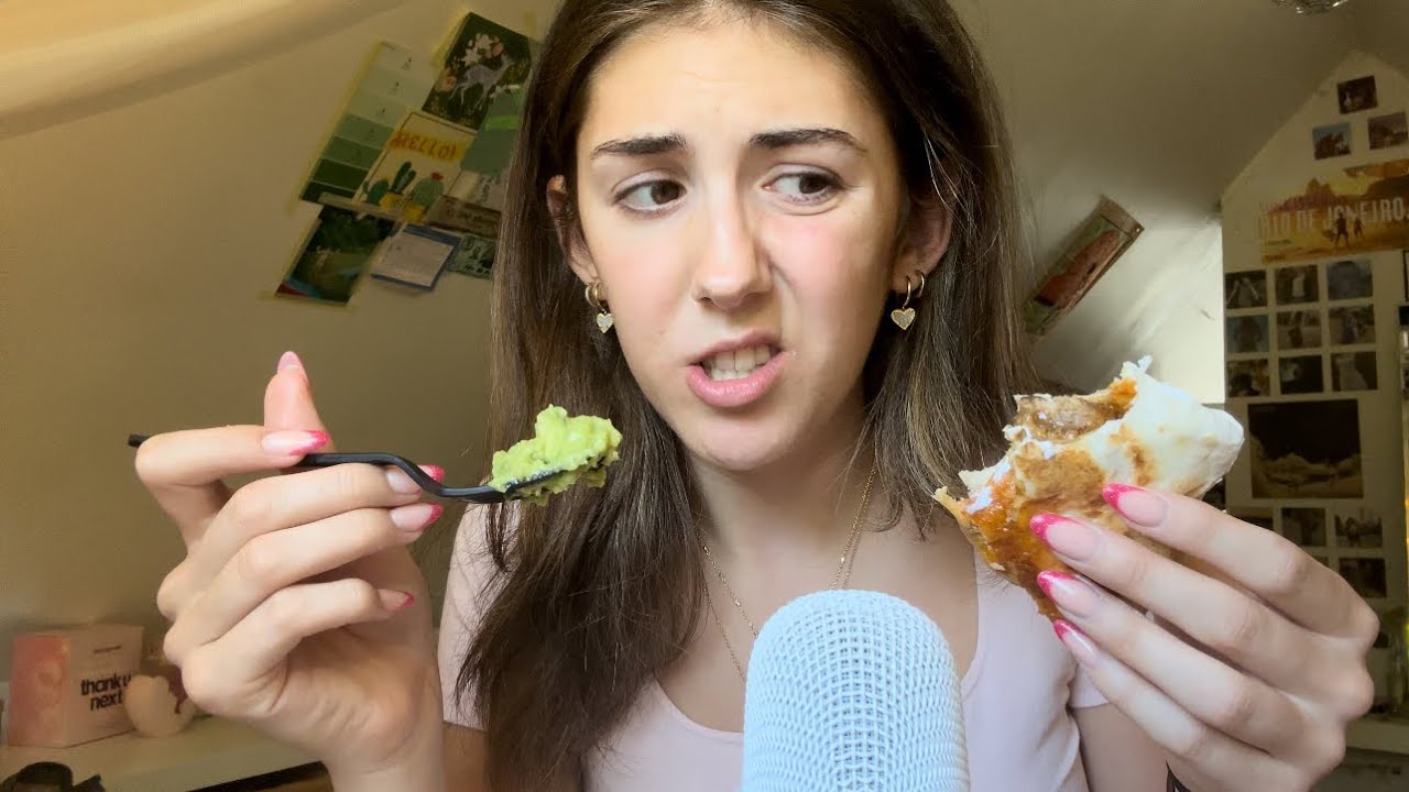ASMR mukbang but the food was bad #softspoken #softspokenasmr #asmrmukbang #asmr