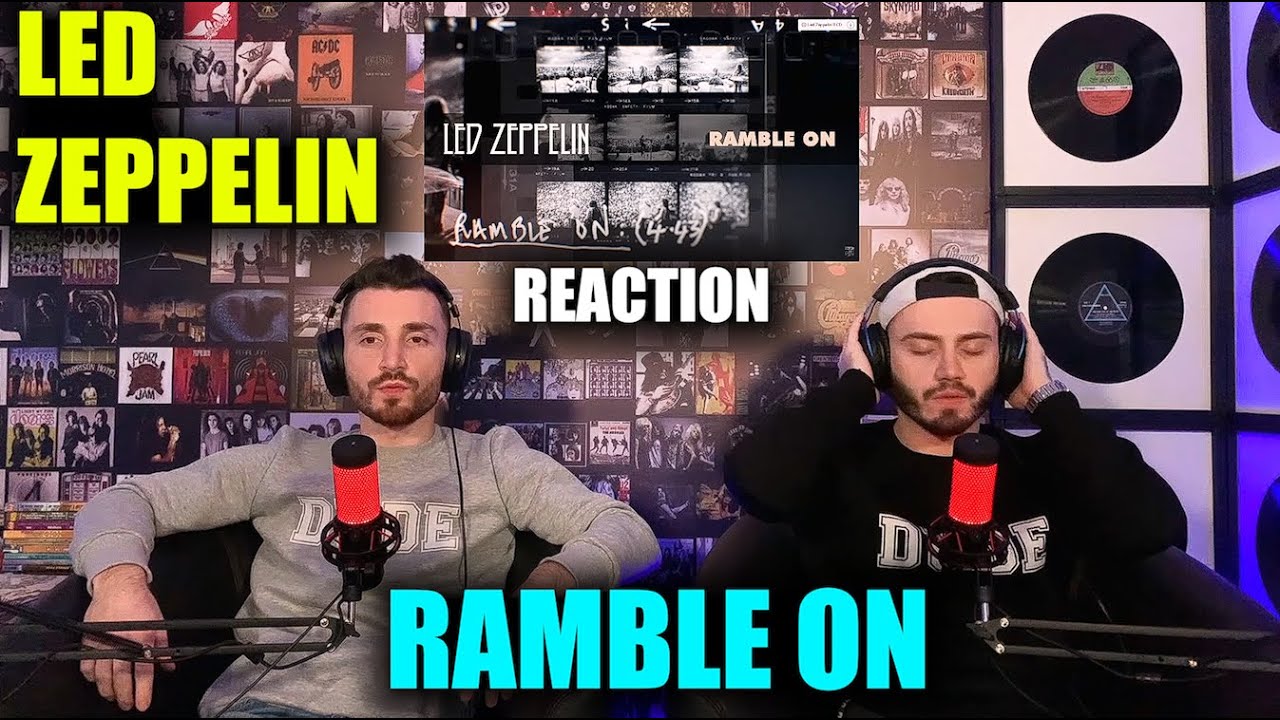 LED ZEPPELIN - RAMBLE ON | ANOTHER FANTASY WORLD!!! | FIRST TIME REACTION