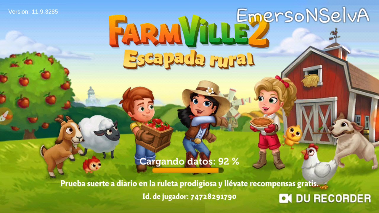 Llaves y dinero infinito en Farm Ville 2, Escapada rural.
