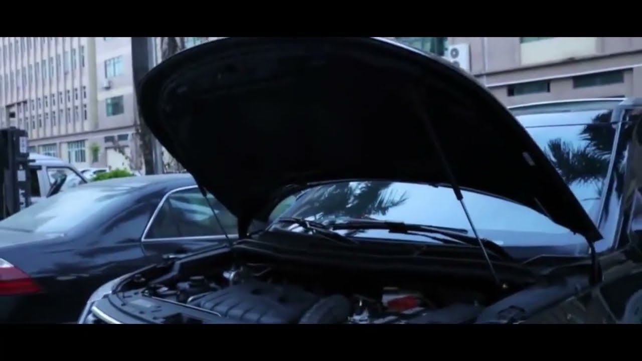 Installation Instructions of Front Hood Gas Lift Supports Shock Struts Prop Rod For Ford Explorer