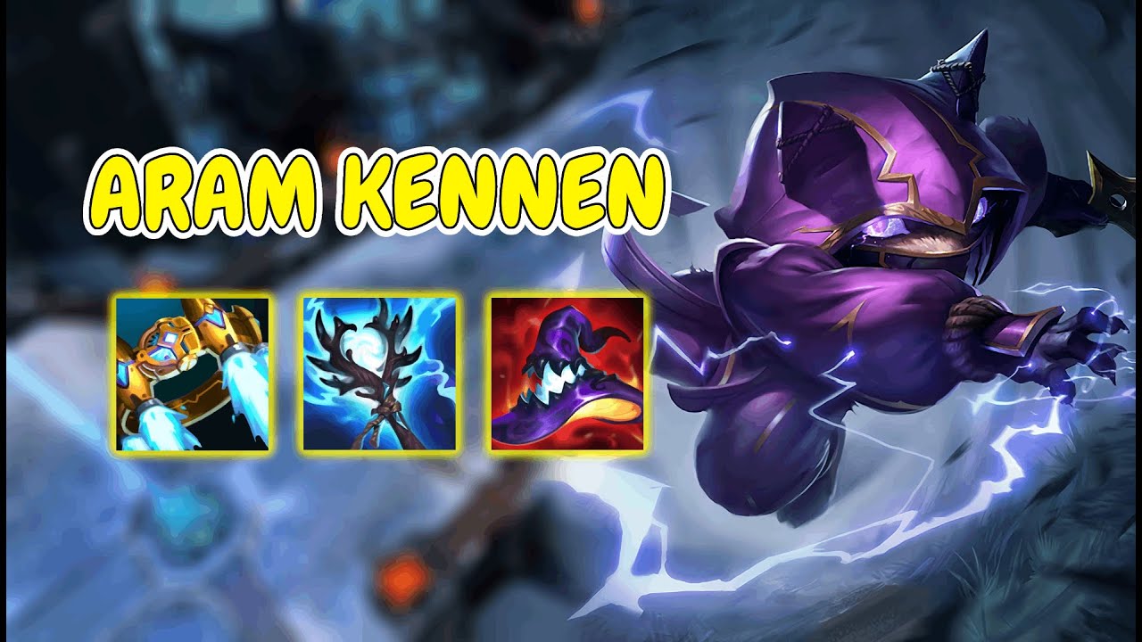 KENNEN is a BEAST in ARAM | R = NUKE | ARAM Gameplay League of Legends Season 14