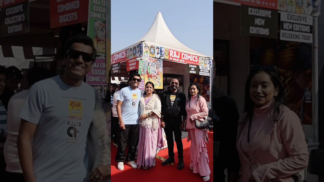 Delhi Comic Con был просто легендарным🔥 