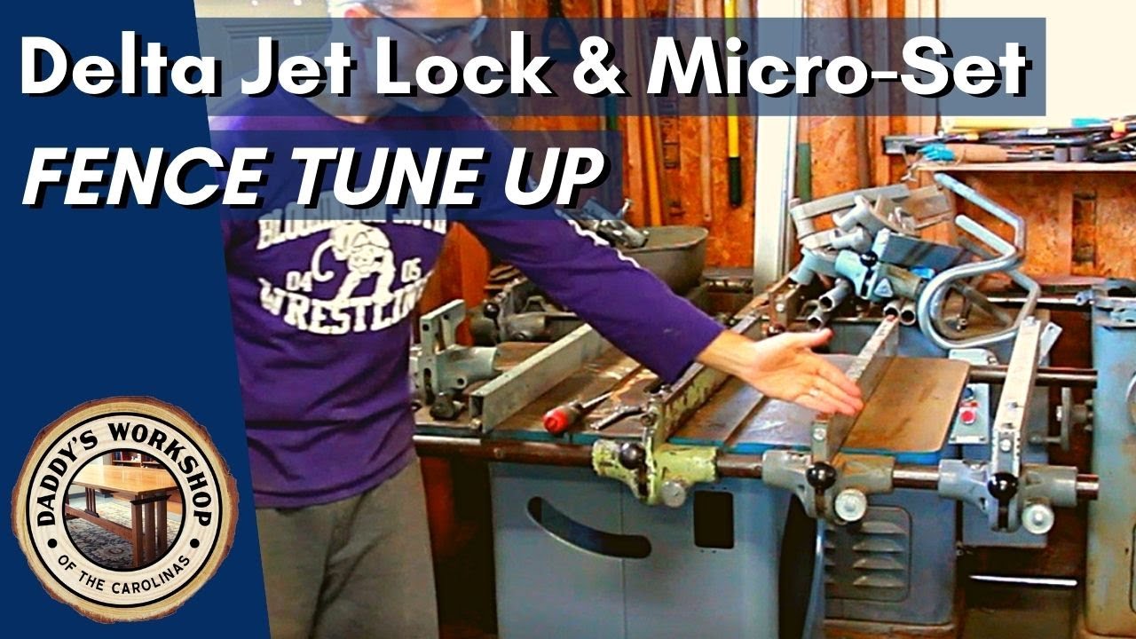 Delta Jet Lock Fence Tune Up: Micro-Set and Jet Lock Fence Adjustment