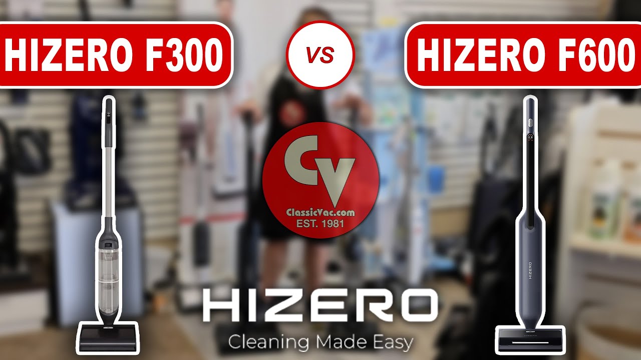 HIZERO F300 vs F600 All-In-One Hard Floor Cleaner Compairson by Cla