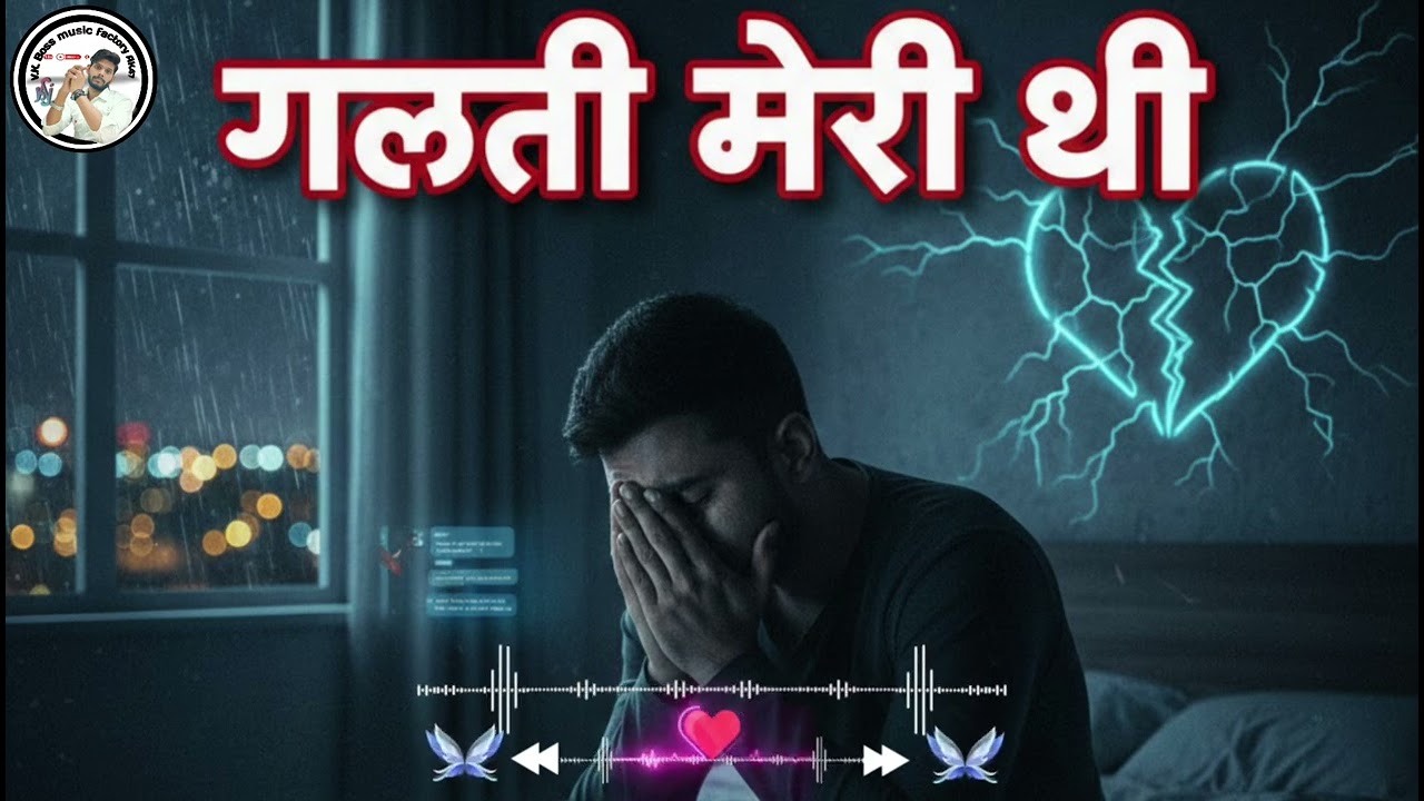 गलती मेरी थी/Sad × Emotional × Heartbreak Song*@V.K.BossmusicfactoryAK47