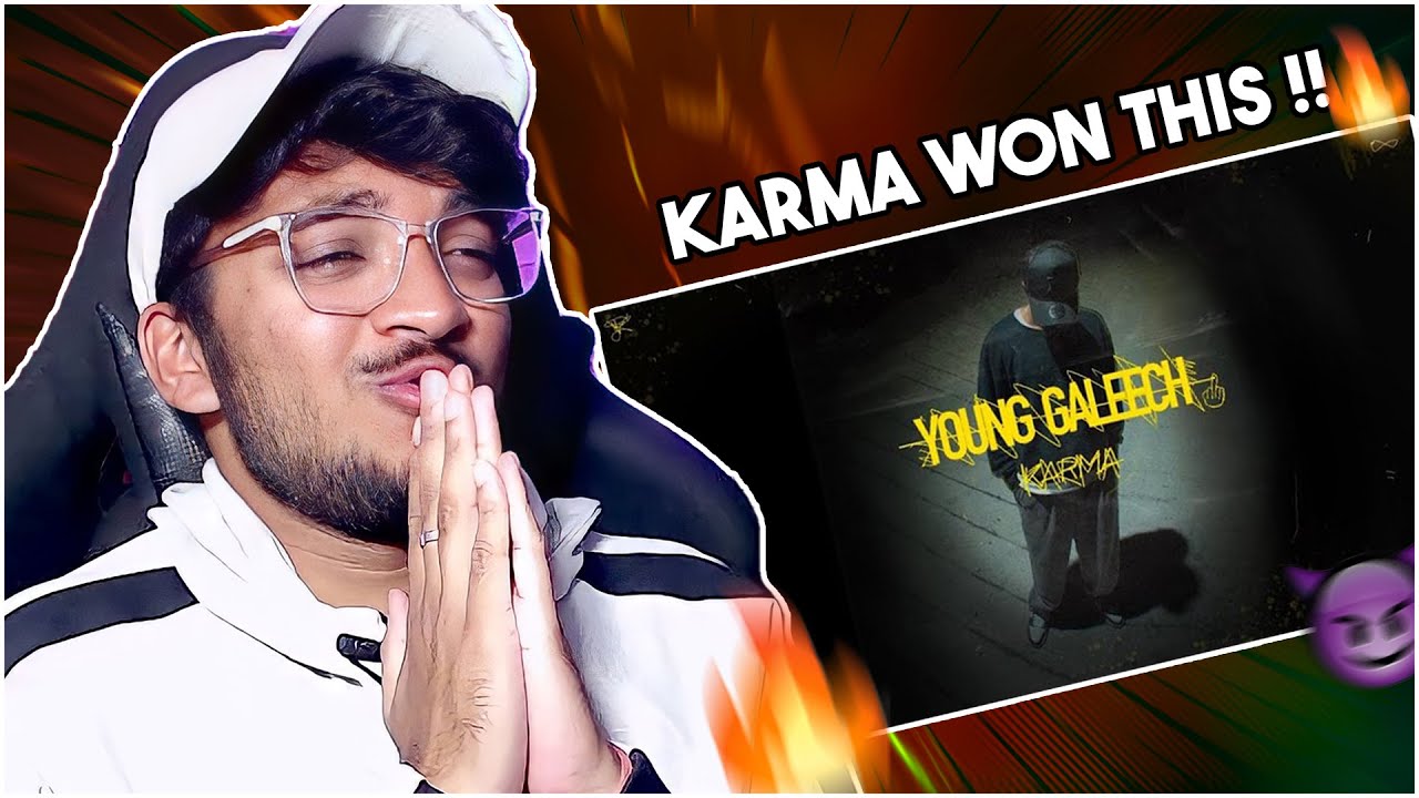 KARMA - YOUNG GALEECH Reaction Video - JUNIOR REACTS