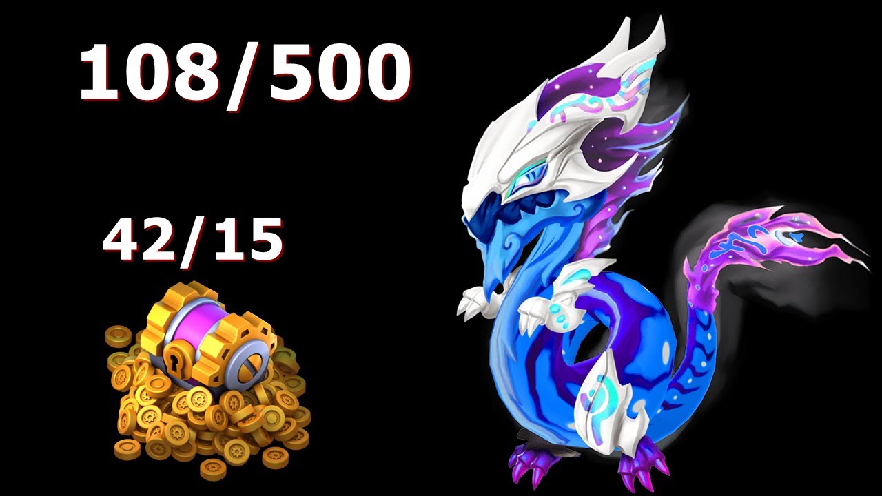 108/500 Second Gaovai Dragon | Dragon master pass event season 67 | Zolto return event | DML